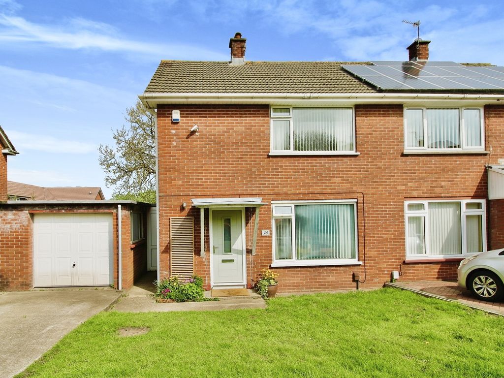 2 bed semidetached house for sale in Heol Y Castell, Ely, Cardiff CF5