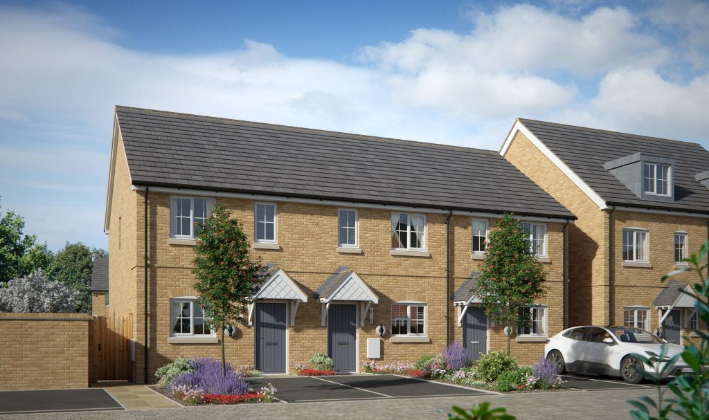 New home, 2 bed terraced house for sale in Village Road, Cheltenham