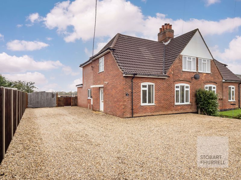 3 bed semidetached house for sale in Market Street, Tunstead, Norfolk