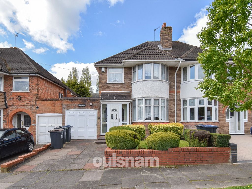 3 bed semidetached house for sale in Westridge Road, Kings Heath, Birmingham, West Midlands B13