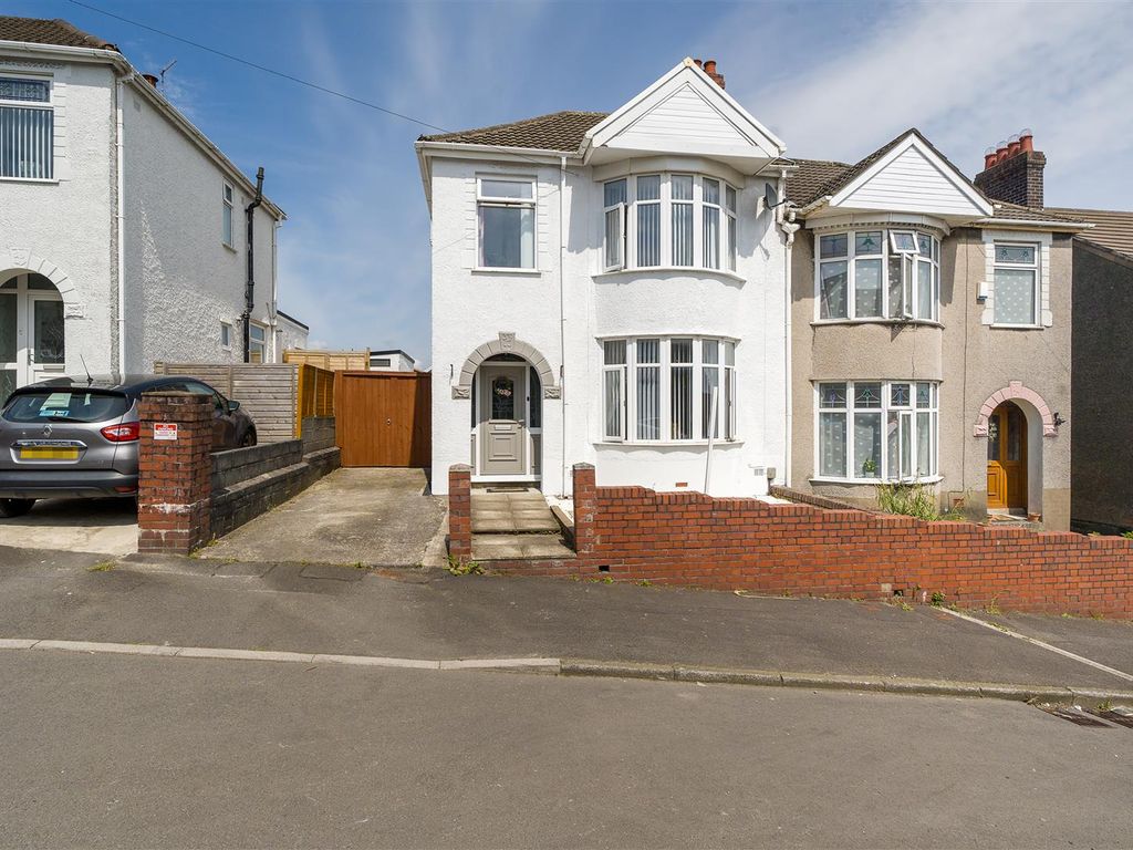 3 bed semidetached house for sale in Penrice Street, Morriston
