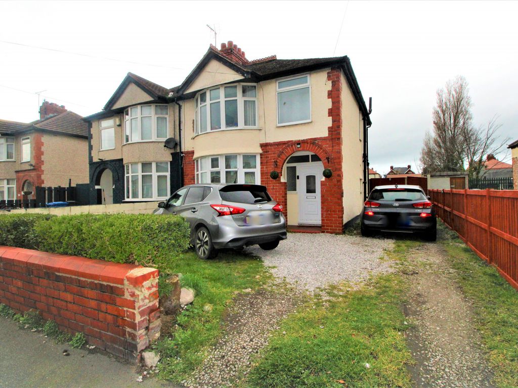 3 bed semidetached house for sale in Marsh Road, Rhyl, Denbighshire