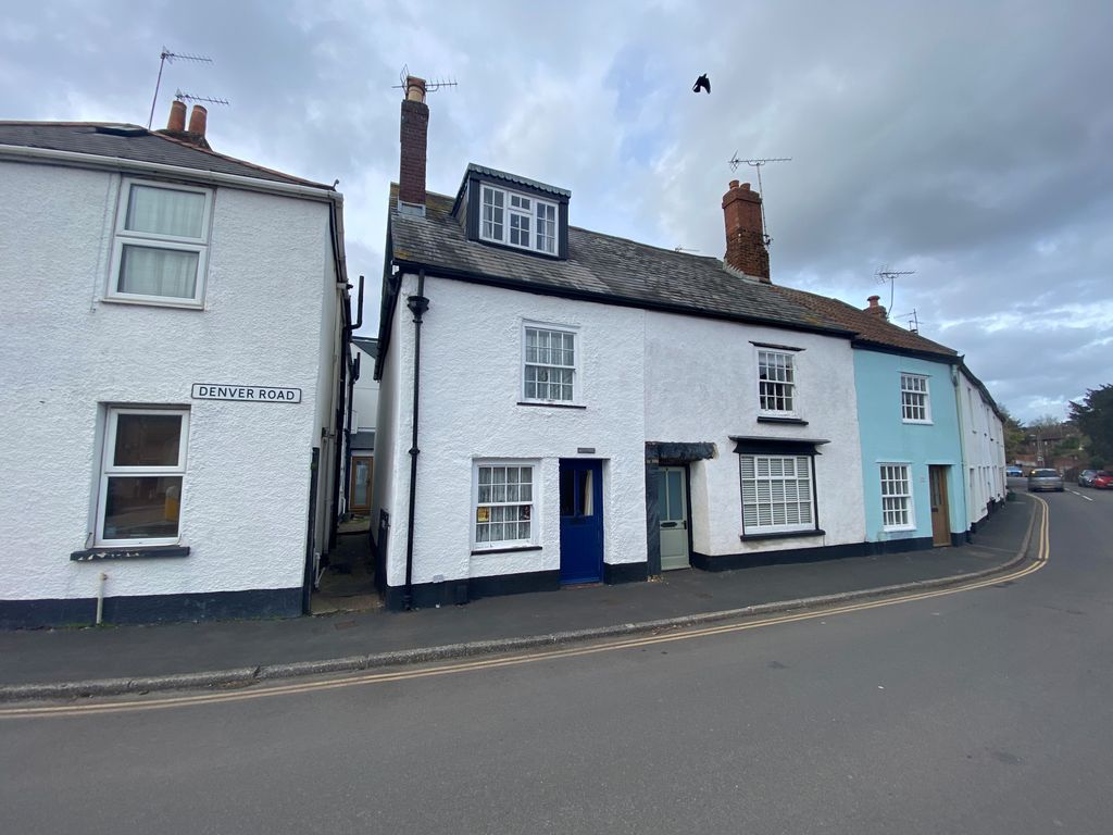 2 bed end terrace house for sale in Denver Road, Topsham, Exeter EX3
