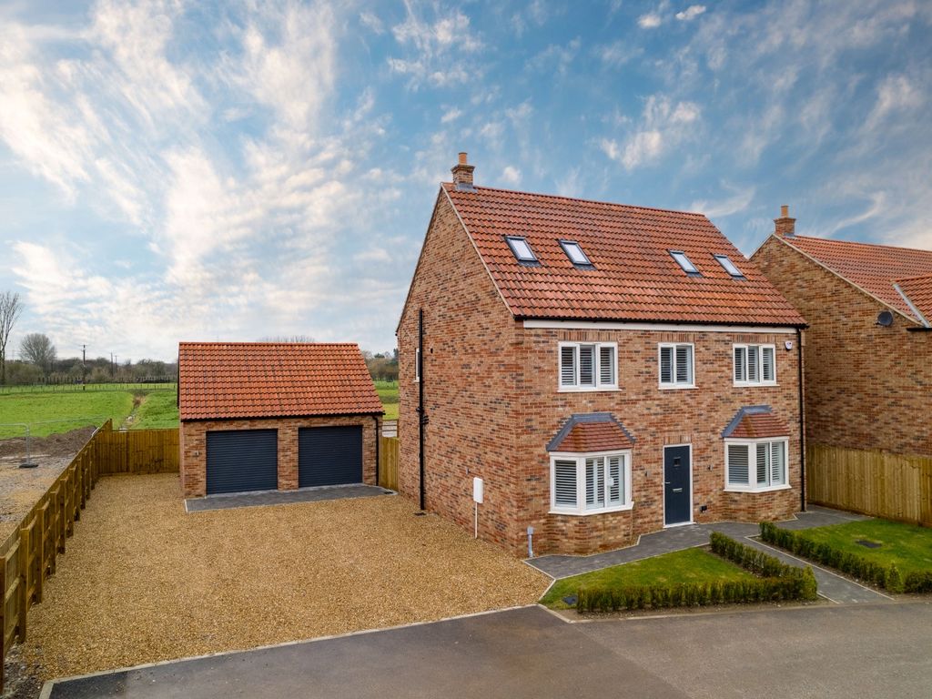 New home, 5 bed detached house for sale in School Road, Marshland St