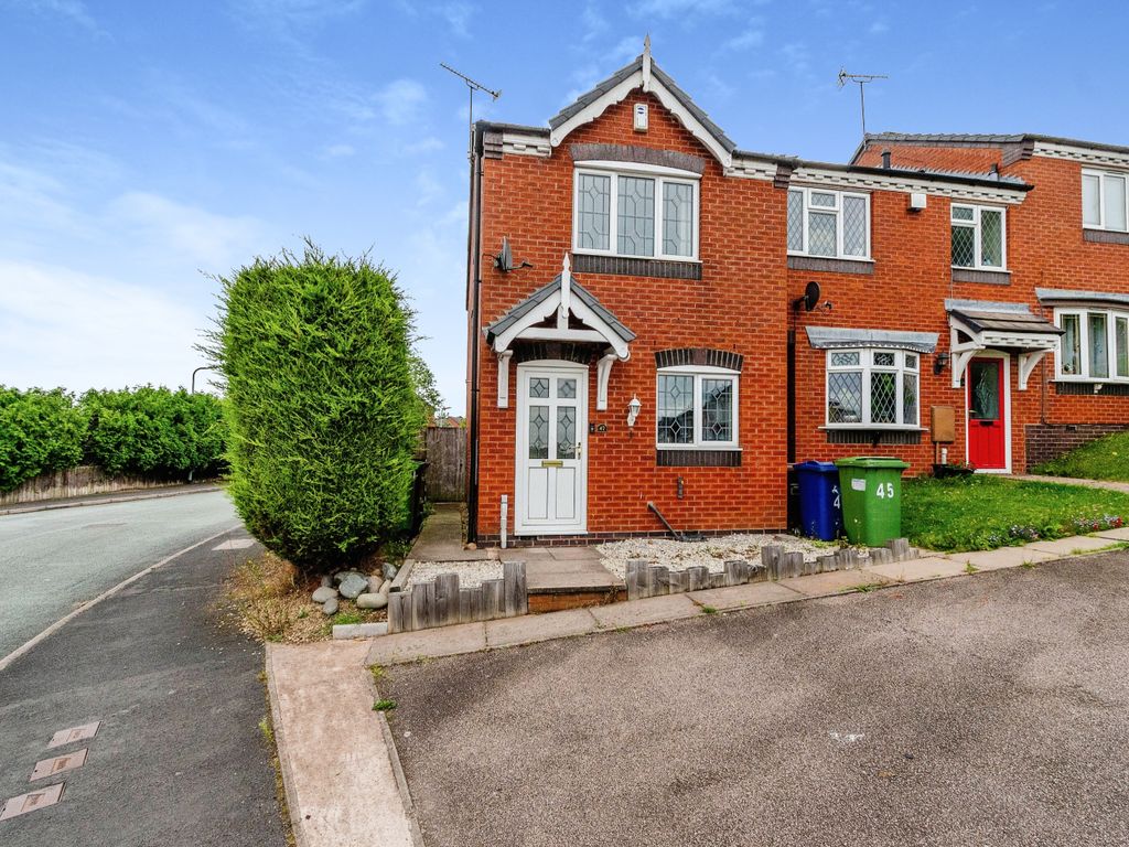 2 bed town house for sale in Mill Crescent, Hawks Green, Cannock WS11