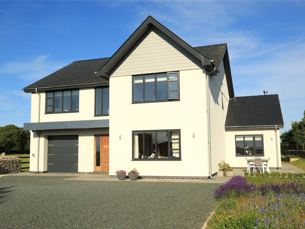 New home, 4 bed detached house for sale in Capel Coch, Llangefni