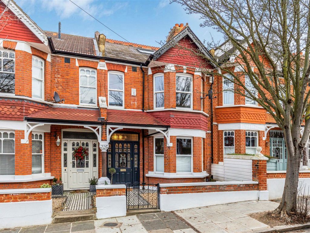 4 bed terraced house for sale in Palmerston Road, London SW14, £