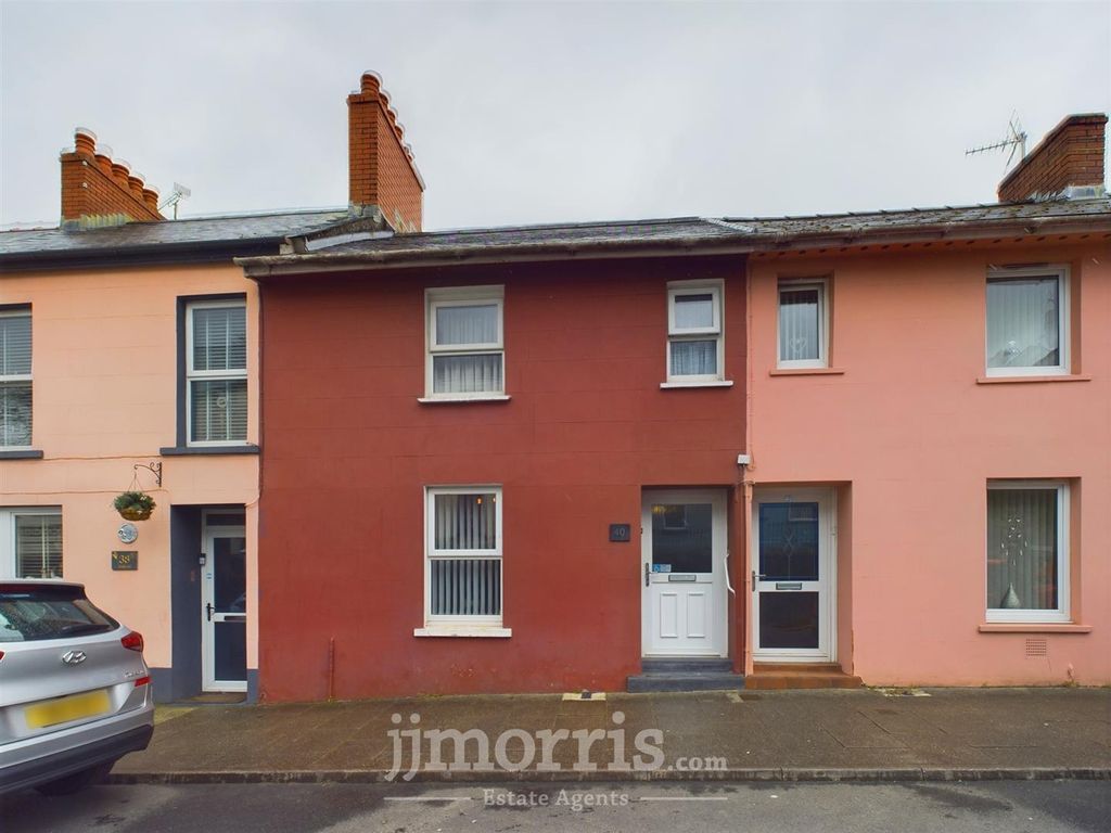 3 bed terraced house for sale in Barn Street, Haverfordwest SA61, £