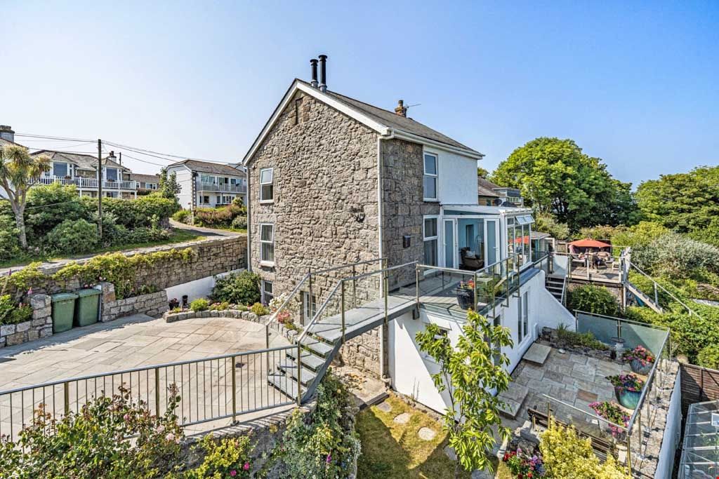 3 bed terraced house for sale in Carbis Bay, Nr. St Ives, Cornwall TR26