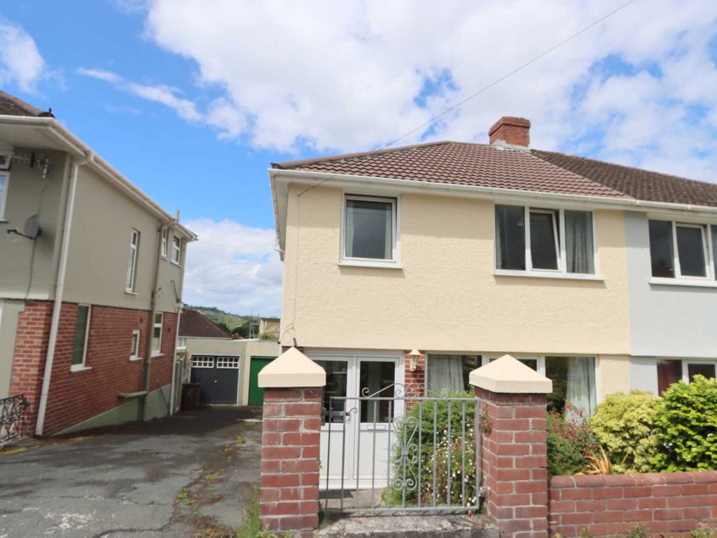 3 bed semidetached house for sale in St Margarets Road, Plymouth PL7