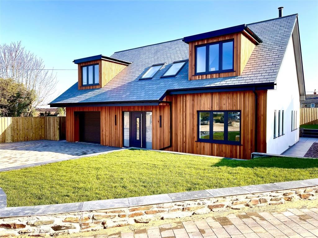 New home, 5 bed detached house for sale in Back Lane, Canonstown, Hayle