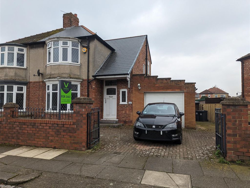 2 bed semidetached house for sale in Bensham Road, Darlington DL1, £