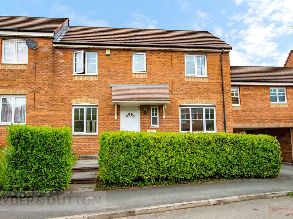 3 bed semidetached house for sale in Saddlecote Close, Crumpsall