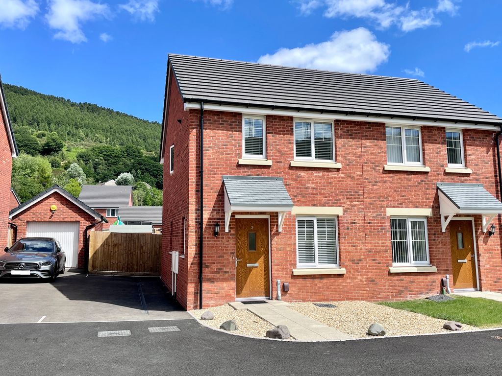 2 bed semidetached house for sale in Kingfisher Crescent, Merthyr Vale, Merthyr Tydfil CF48