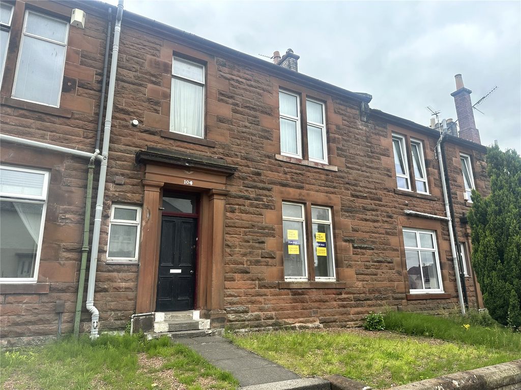 1 bed flat for sale in Bonnyton Road, Kilmarnock, East Ayrshire KA1, £