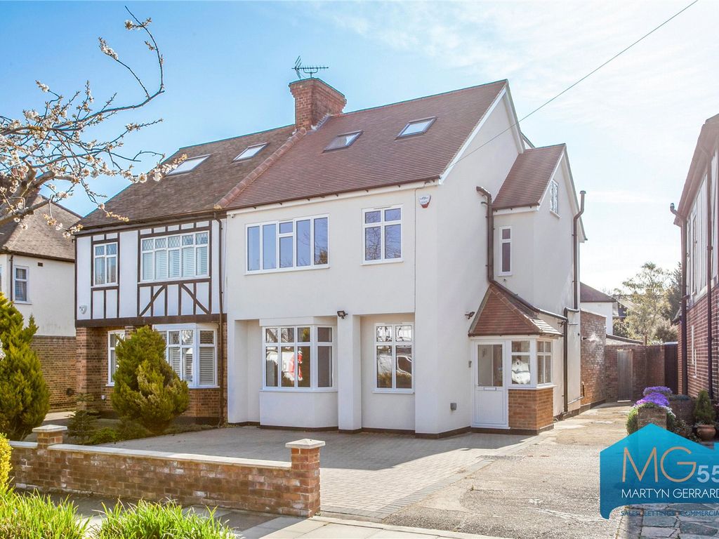 4 bed semidetached house for sale in Greenway, Southgate, London N14
