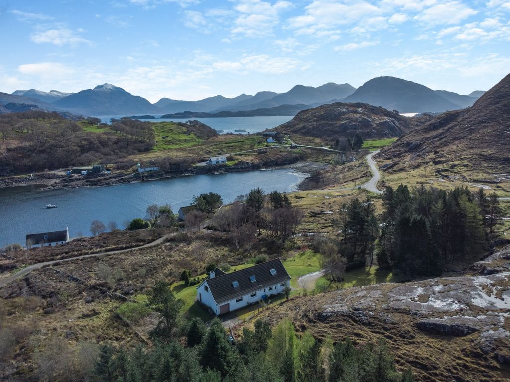 5 bed detached house for sale in Shieldaig, Strathcarron, RossShire
