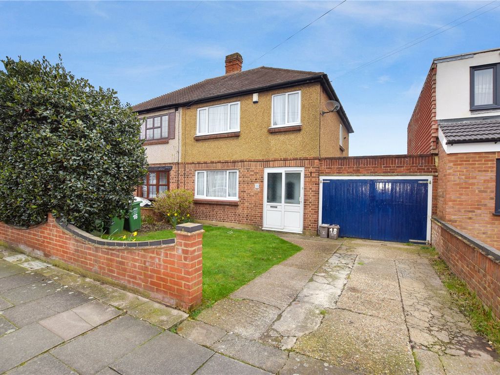 3 bed semidetached house for sale in Brunswick Road, Bexleyheath DA6