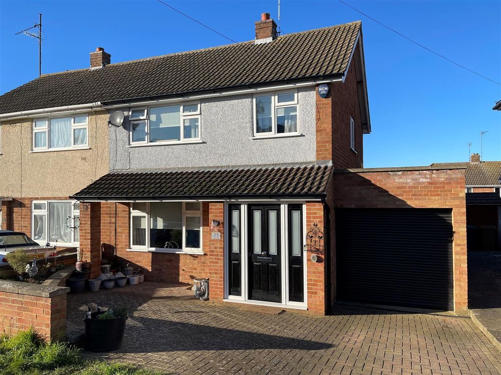 3 bed semidetached house for sale in Pearmain Avenue, Wellingborough NN8, £259,500 Zoopla