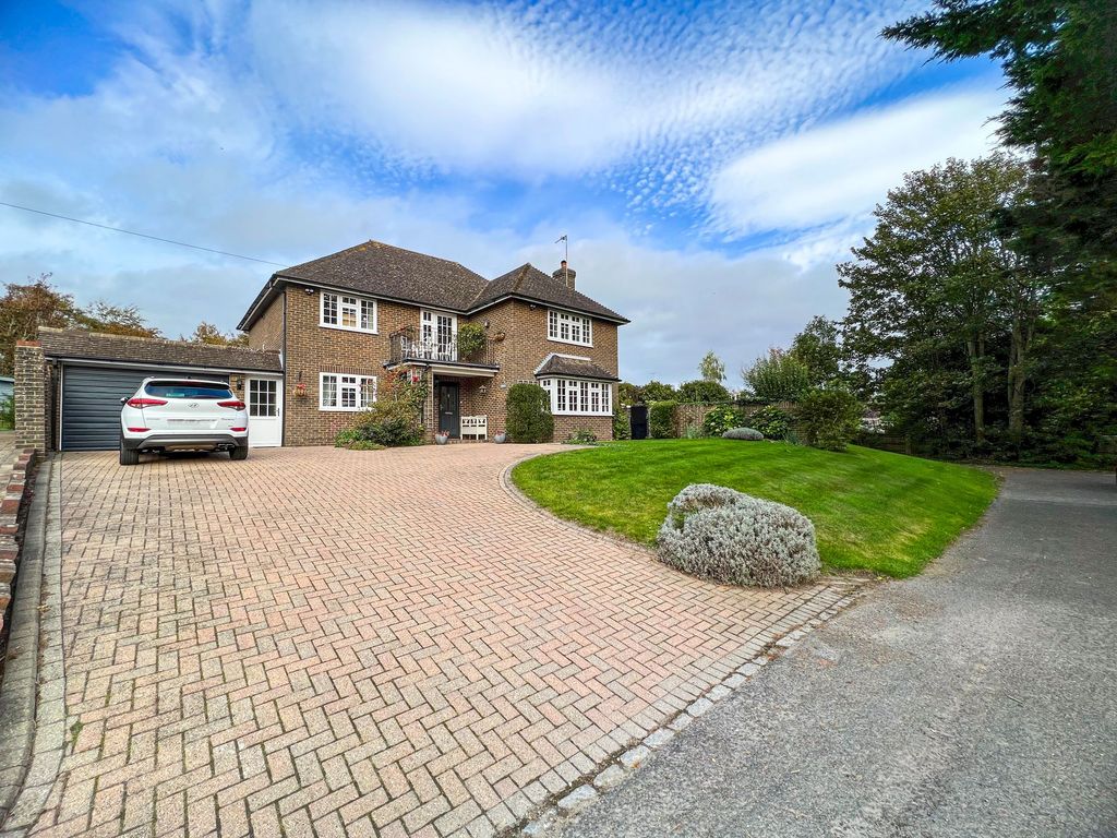 4 bed detached house for sale in Castle Lane, Bramber BN44, £1,100,000