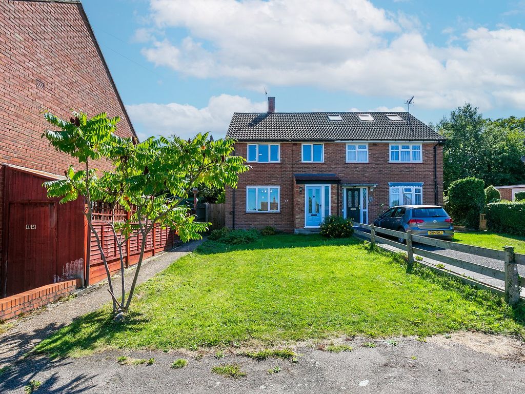 3 bed semidetached house for sale in Normansfield Close, Bushey, Hertfordshire WD23, £650,000