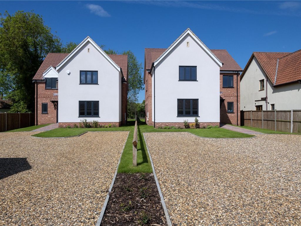 New home, 4 bed detached house for sale in Wymondham Road, Wreningham