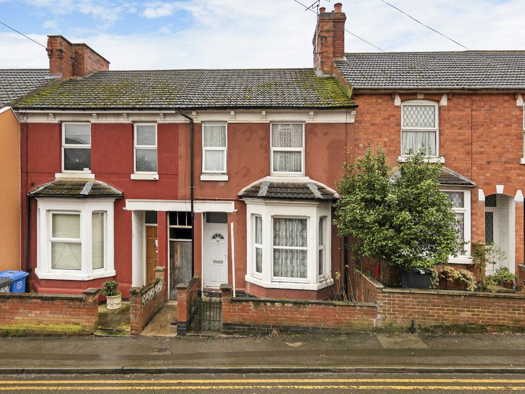 2 bed terraced house for sale in Mill Road, Kettering NN16, £130,000