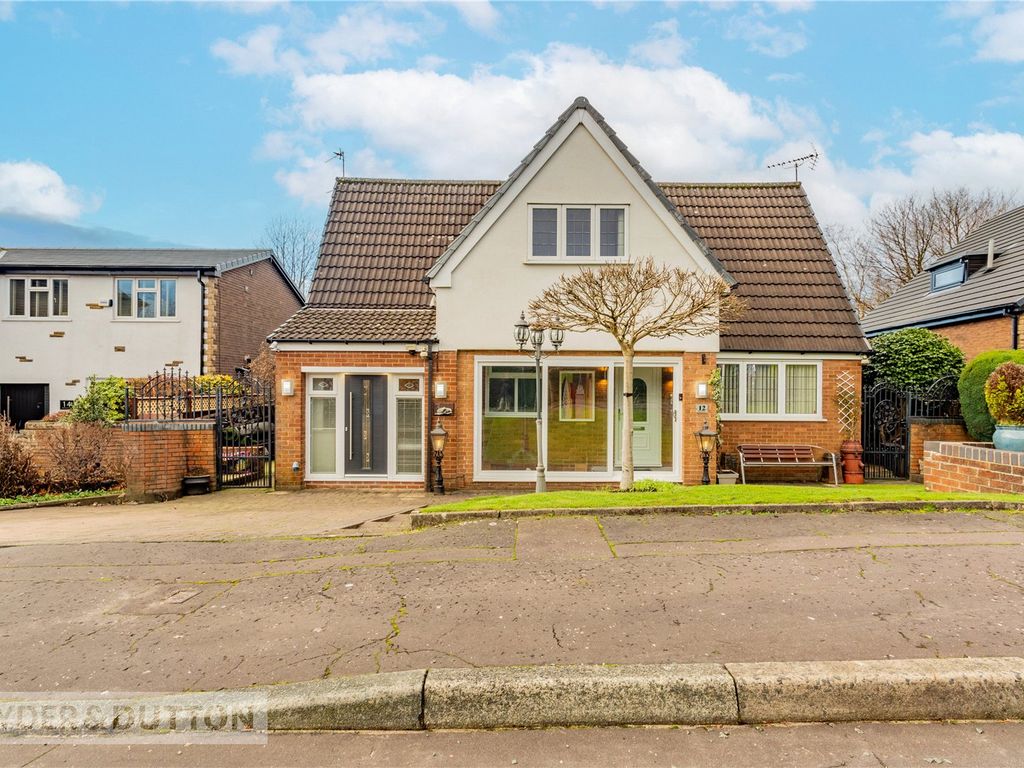 3 bed detached house for sale in Marland Close, Marland, Rochdale