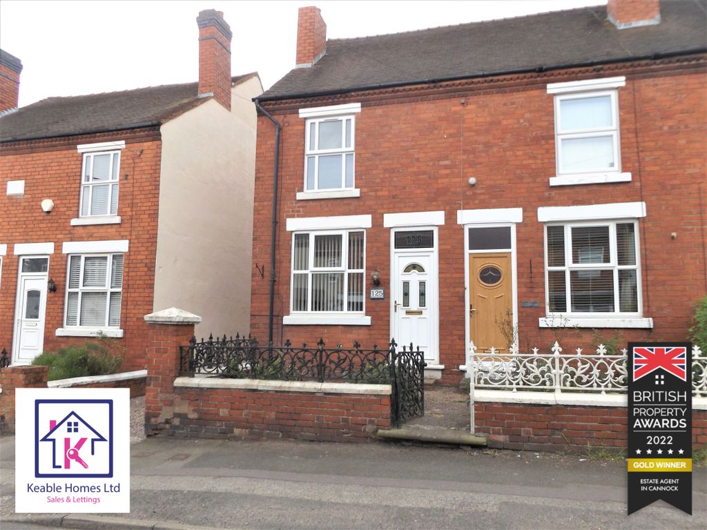 2 bed end terrace house to rent in Station Street, Cheslyn Hay, Walsall