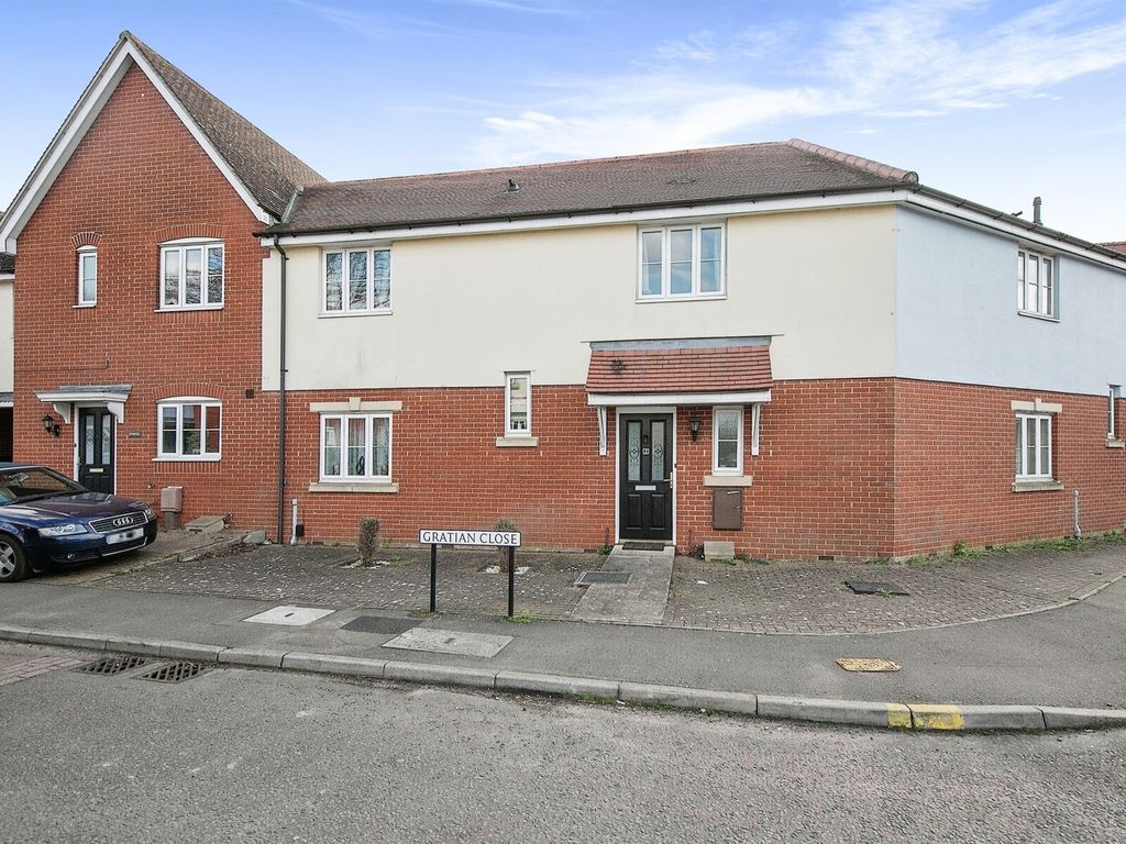3 bed terraced house for sale in Gratian Close, Highwoods, Colchester