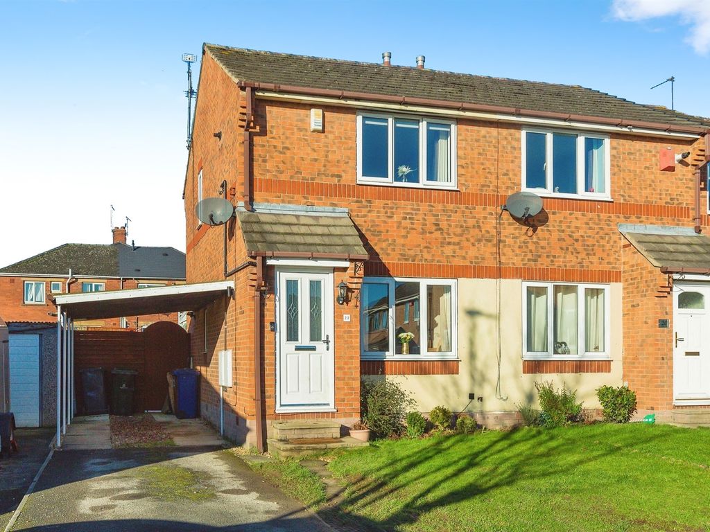 2 bed semidetached house for sale in Birchfield Crescent, Dodworth