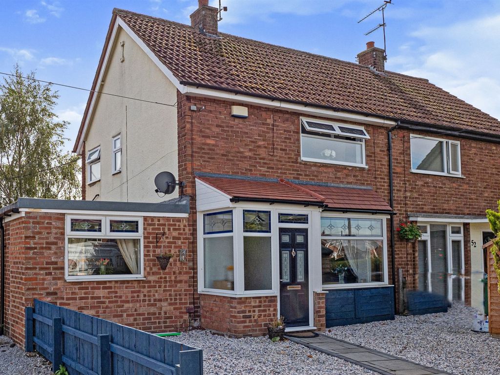 2 bed semidetached house for sale in Grimston Road, Anlaby, Hull HU10