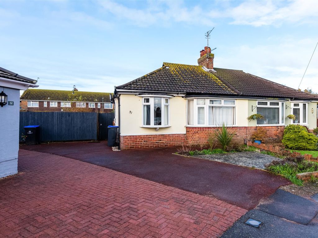 2 bed semidetached bungalow for sale in Kingston Close, ShorehamBySea BN43 Zoopla