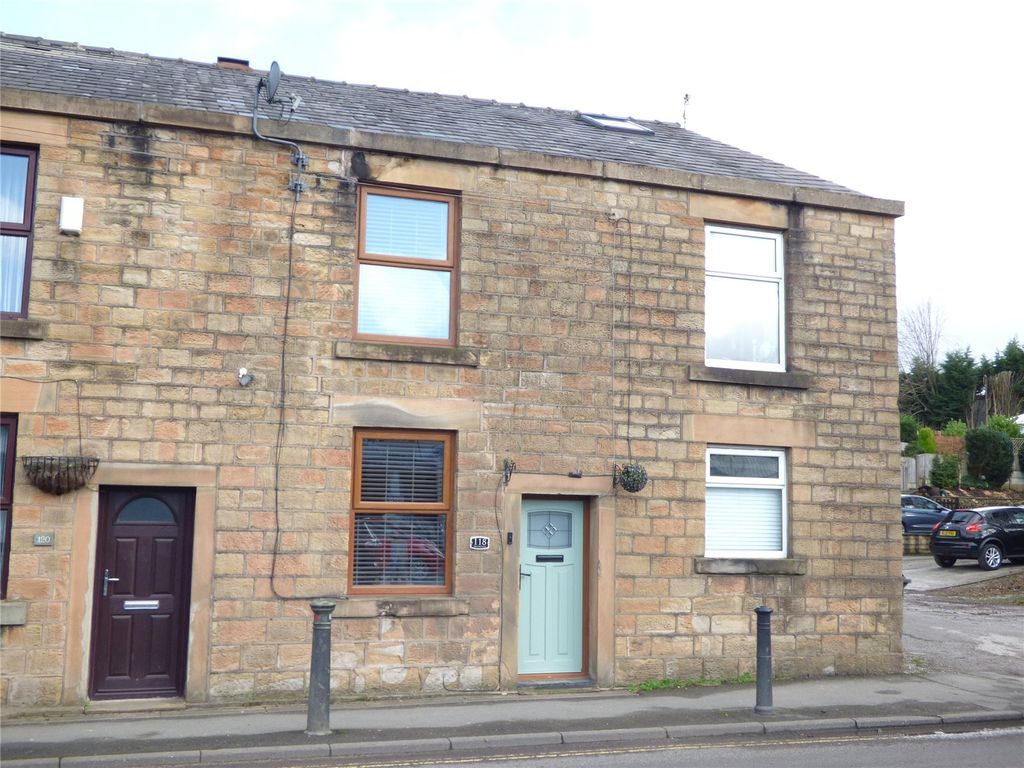2 bed terraced house for sale in Brookfield, Glossop, Derbyshire SK13