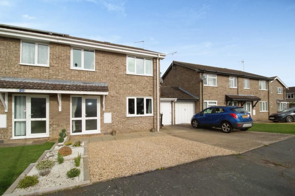 3 bed semidetached house for sale in Panton Close, Deeping St James