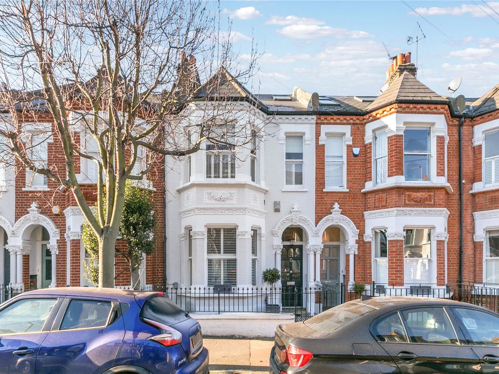 5 bed terraced house for sale in Acris Street, London SW18, £1,650,000