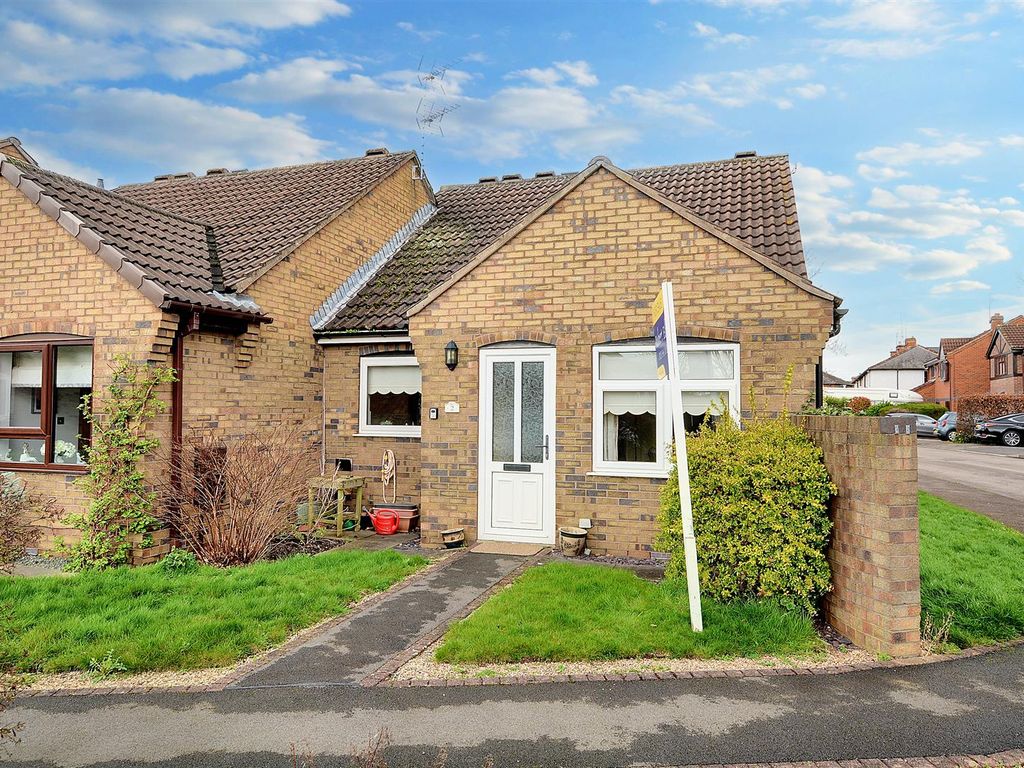 2 bed terraced bungalow for sale in Belvoir Close, Breaston, Derby DE72