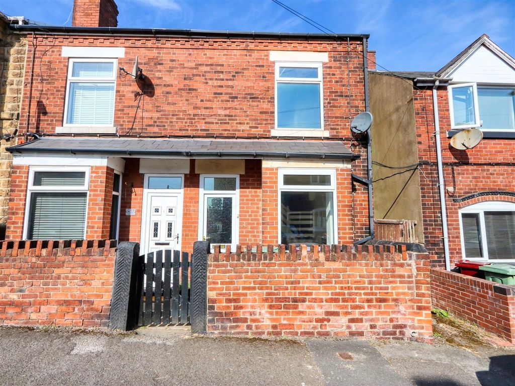 2 bed end terrace house for sale in Hunloke Road, Holmewood, Chesterfield, Derbyshire S42, £