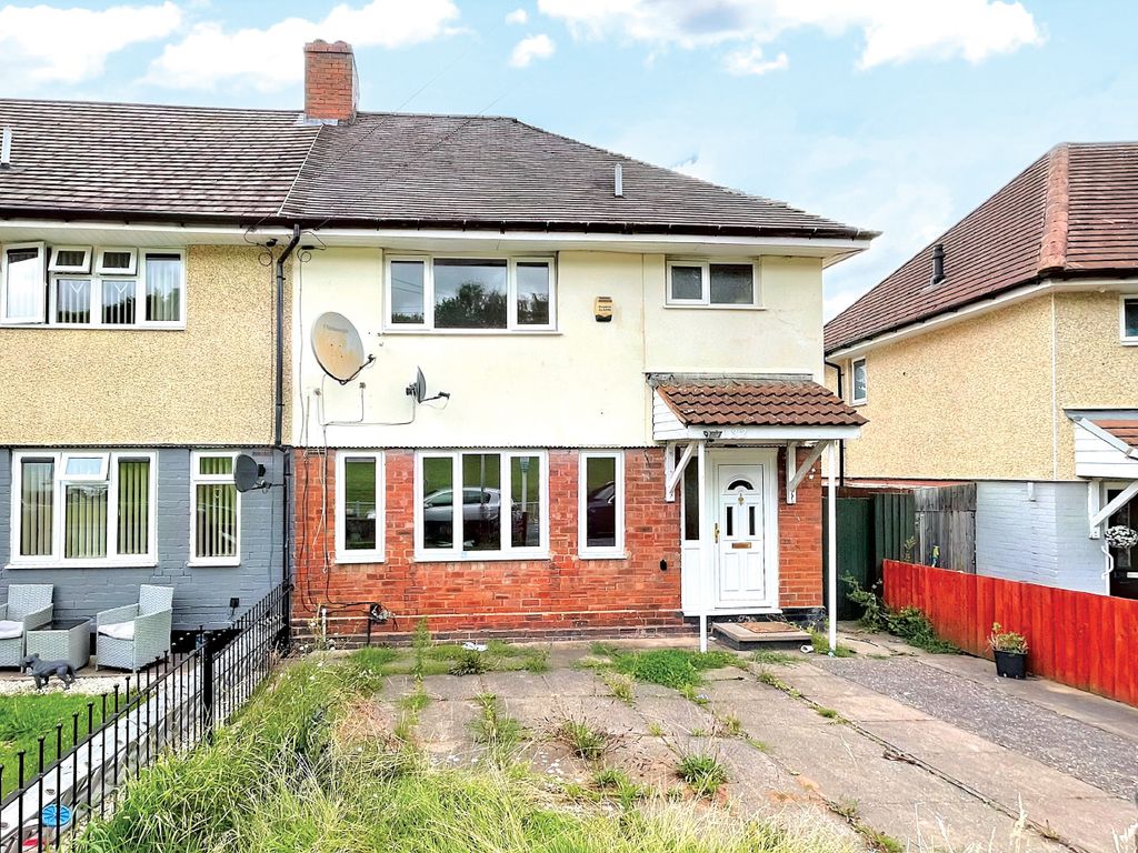 3 bed terraced house for sale in Keats Road, Wolverhampton WV10, £