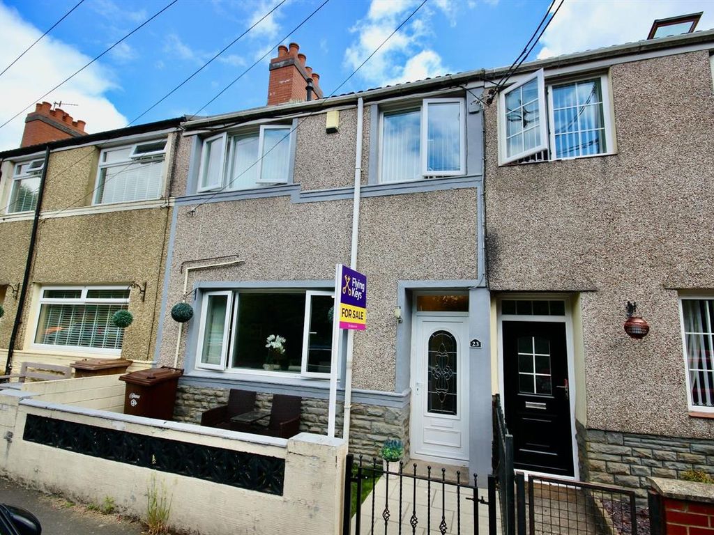 3 bed terraced house for sale in Glyngaer Road, Gelligaer, Hengoed CF82