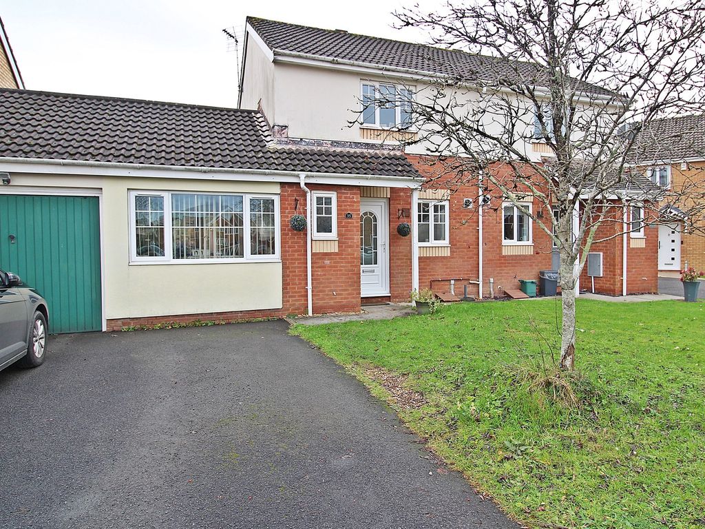 2 bed semidetached house for sale in Dol Y Llan, Miskin, Pontyclun, Rhondda Cynon Taff. CF72, £