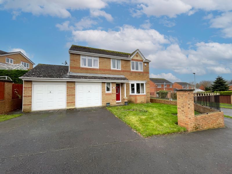 4 bed detached house for sale in Grey Lady Walk, Prudhoe NE42, £325,000
