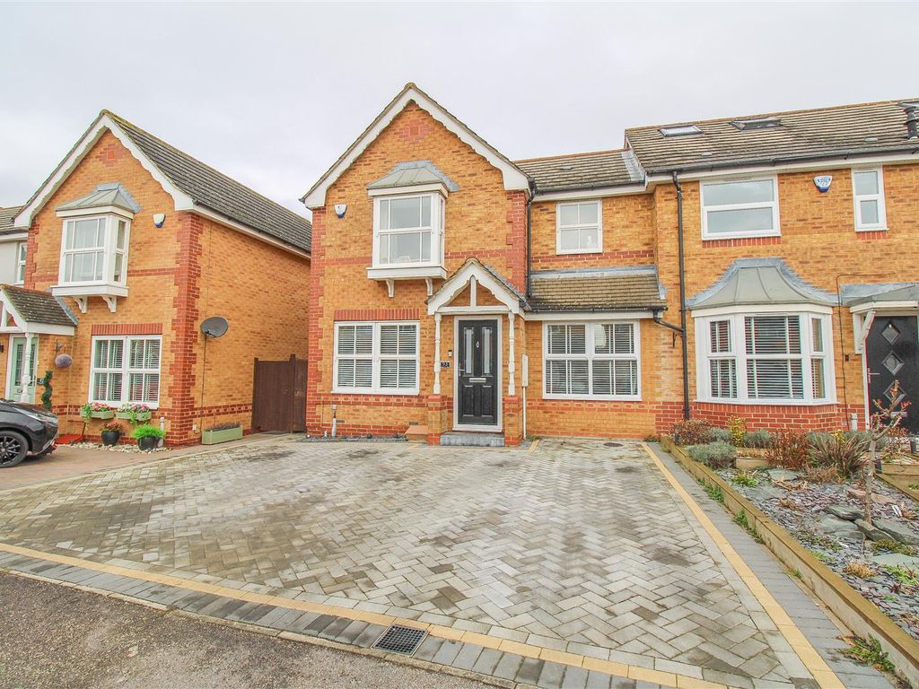 3 bed end terrace house for sale in Burley Hill, Newhall, Harlow CM17