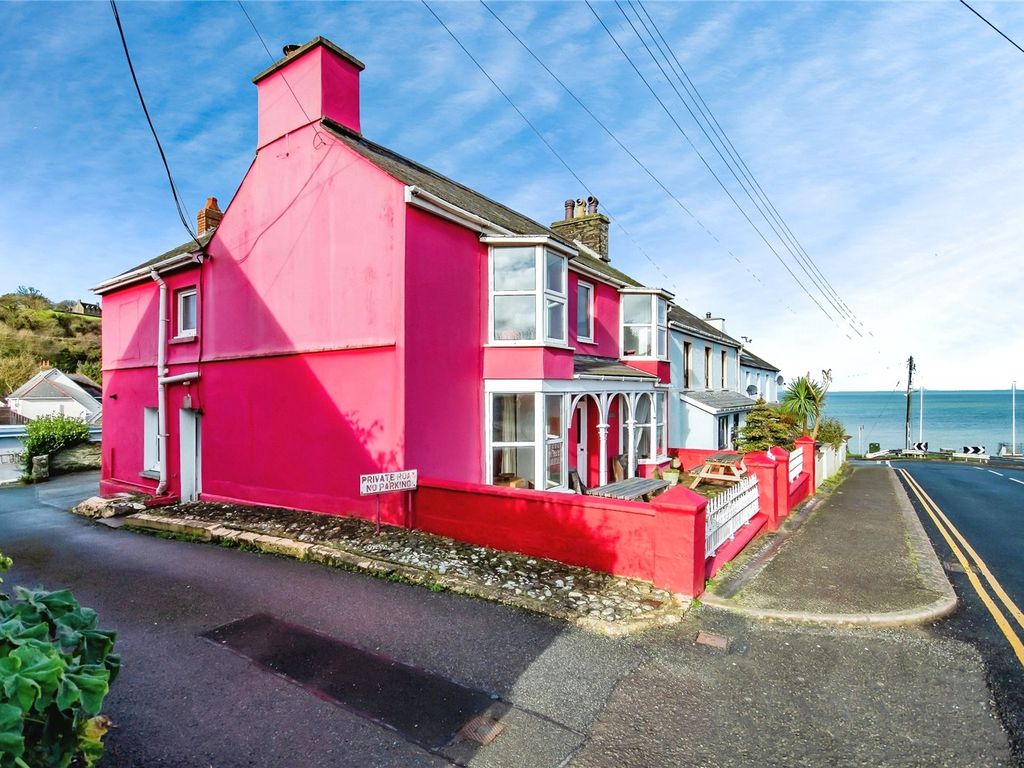 4 bed semidetached house for sale in Aberporth, Cardigan, Ceredigion