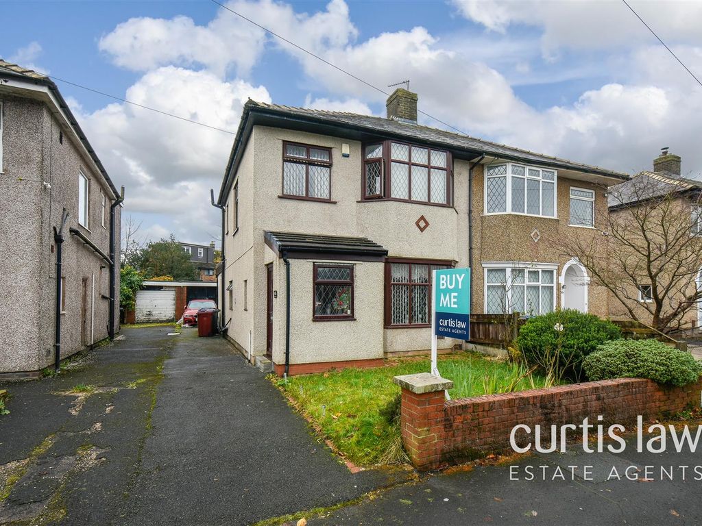 3 bed semidetached house for sale in Whinney Lane, Blackburn BB2, £