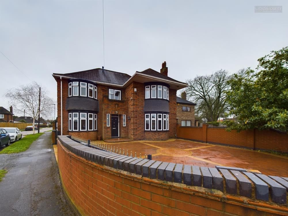 5 bed detached house for sale in Dogsthorpe Road, Peterborough PE1, £