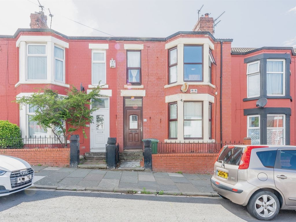 4 bed terraced house for sale in Grosvenor Road, New Brighton, Wallasey