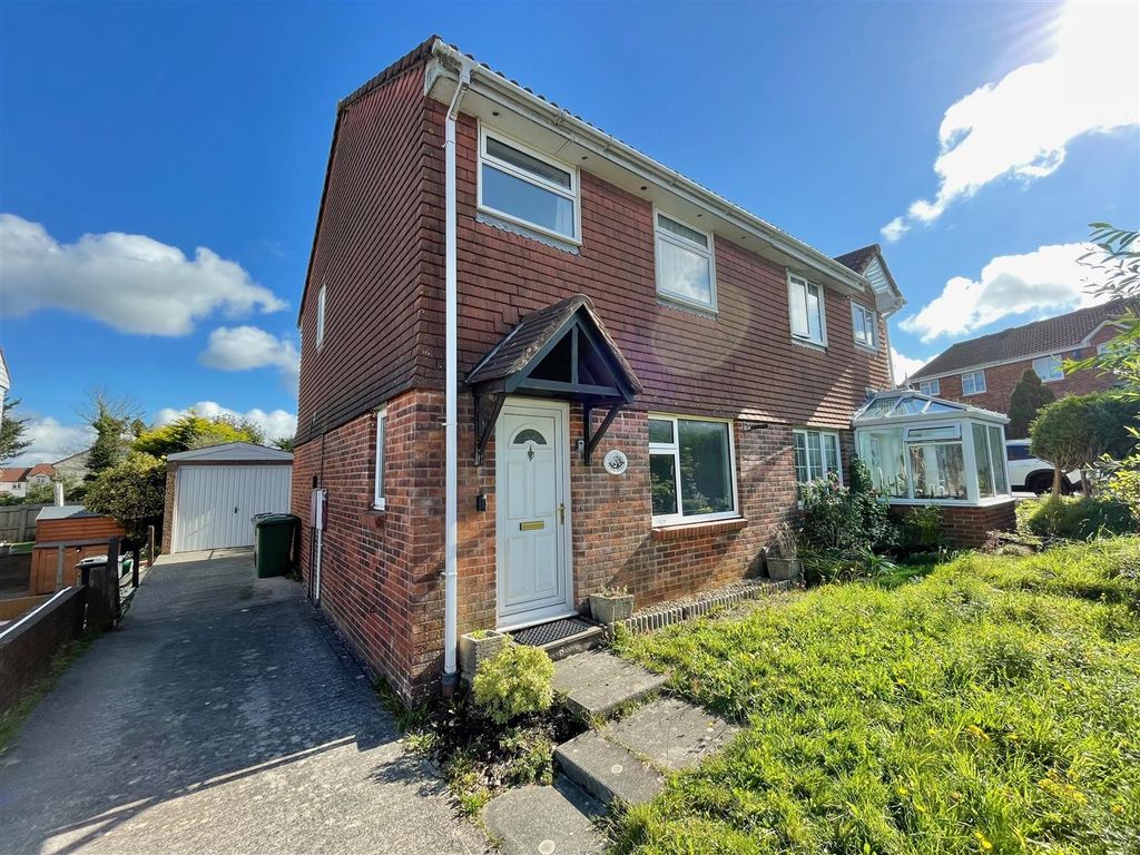 3 bed semidetached house for sale in Coleman Drive, Plymstock