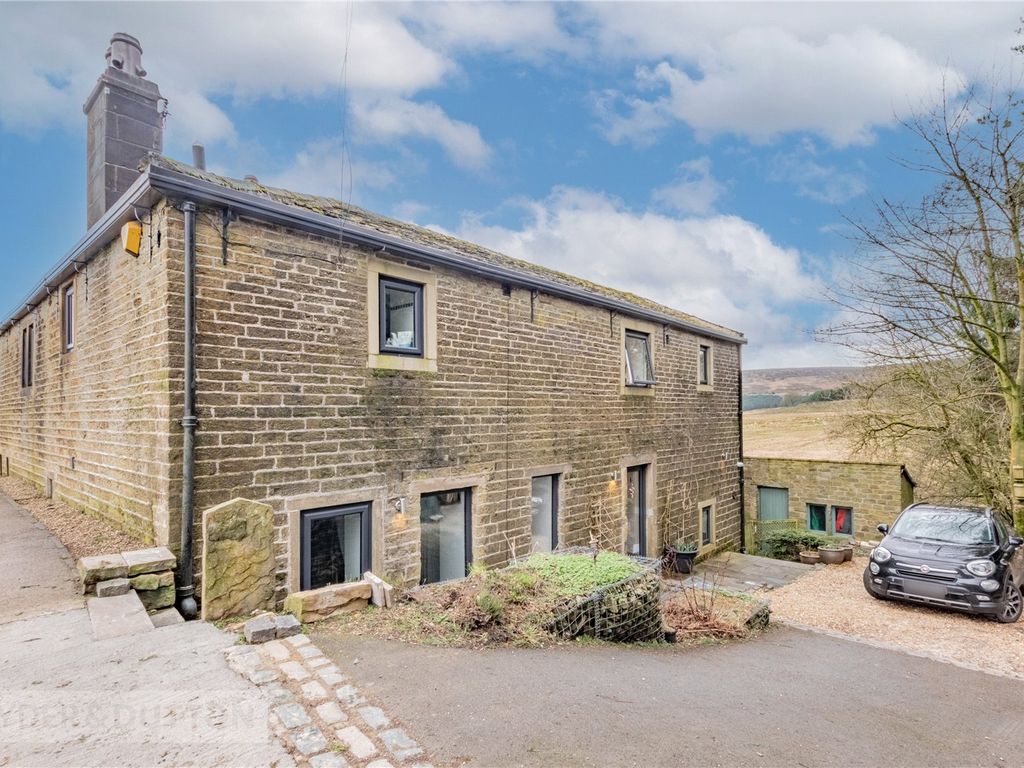 4 bed detached house for sale in Woodhead Road, Holme, Holmfirth HD9, £