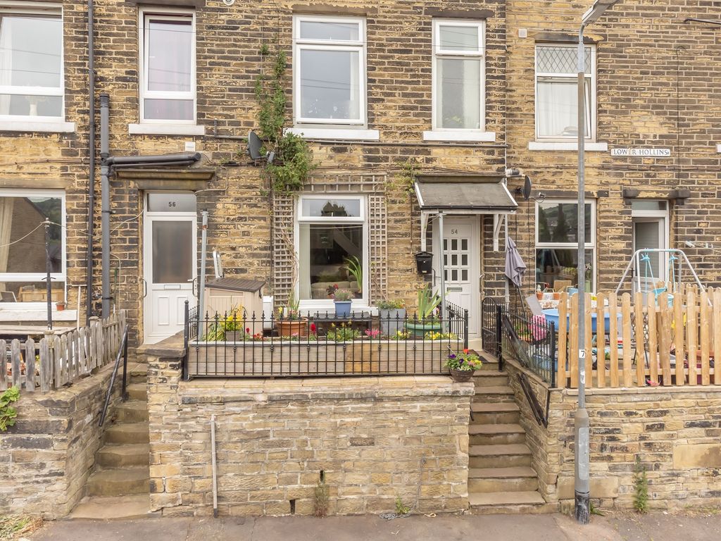 1 bed terraced house for sale in Lower Hollins, Sowerby Bridge HX6, £